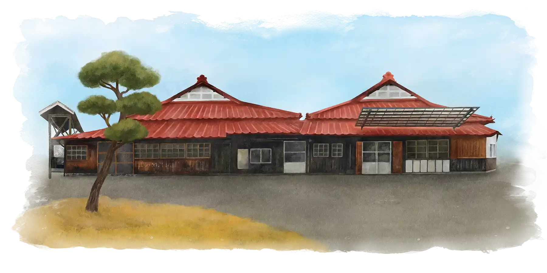鎌田醤油の建物