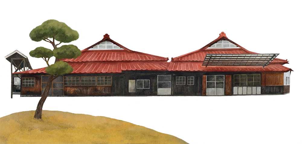 鎌田醤油の建物