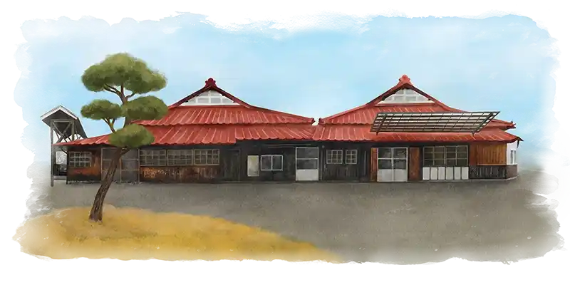 鎌田醤油の建物
