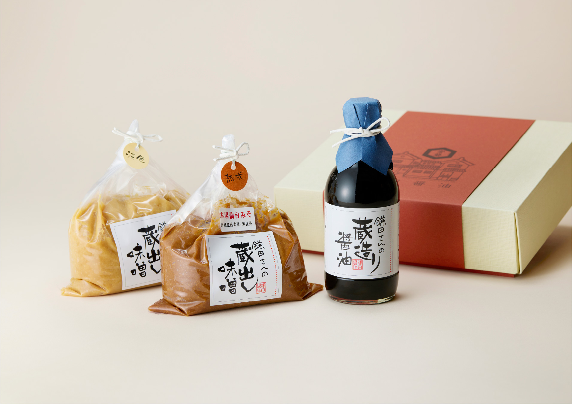基本の味噌醤油セットの商品画像